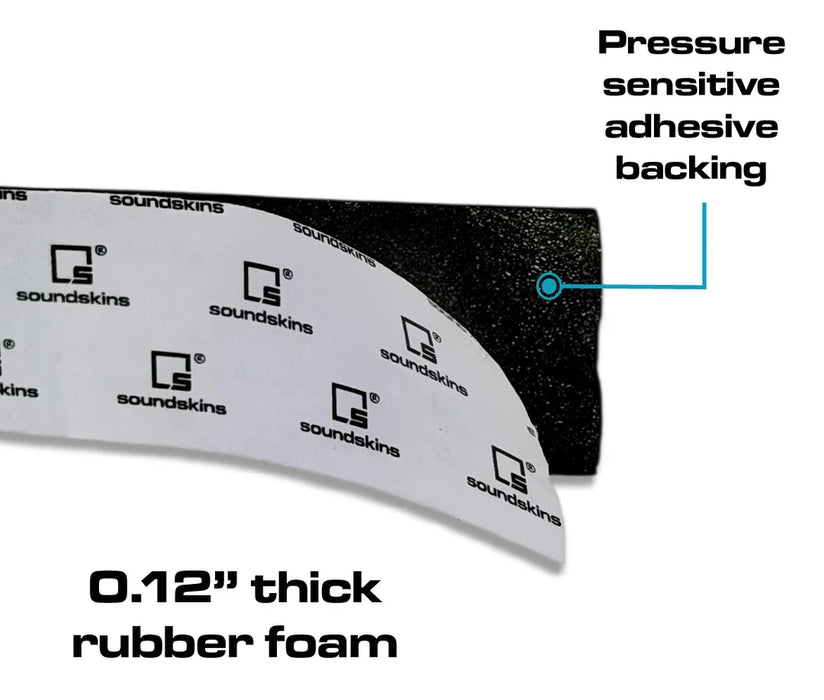 Soundskins  - SSK-STRIP-2 - 2" Wide Strip Foam Tape - 2.83 sq ft
