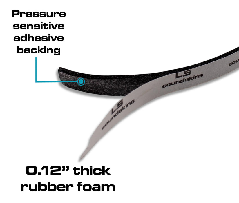 Soundskins  - SSK-STRIP-2 - 2" Wide Strip Foam Tape - 2.83 sq ft