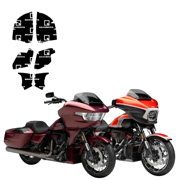 SoundSkins Pro Saddlebag Lid Sound Deadening Kit for 2024+ Harley-Davidson Touring Models