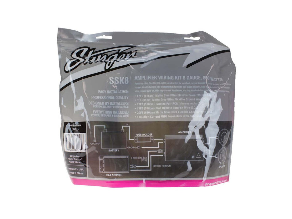 Stinger Select - SSK8 - STINGER SELECT 8GA WIRING KIT