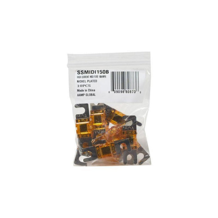 Stinger Select - SSMIDI150B - STINGER SELECT MIDI FUSE 150 AMP NICKEL 10 PK