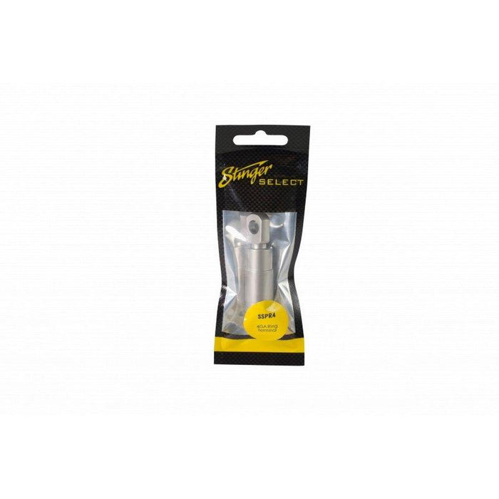 Stinger Select - SSPR4 - 4GA SET SCREW RING TERMINAL SATIN