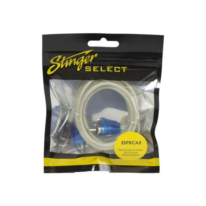 Stinger Select - SSPRCA3 - 3FT PERFORMANCE SERIES COAXIAL RCA