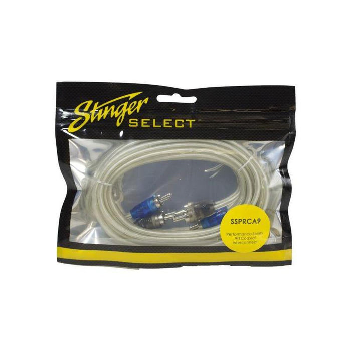 Stinger Select - SSPRCA9 - 9FT PERFORMANCE SERIES COAXIAL RCA