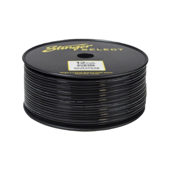 Stinger Select - SSVLS122B - STINGER SELECT VL BLACK 12 GA SPEAKER WIRE - 250 FT