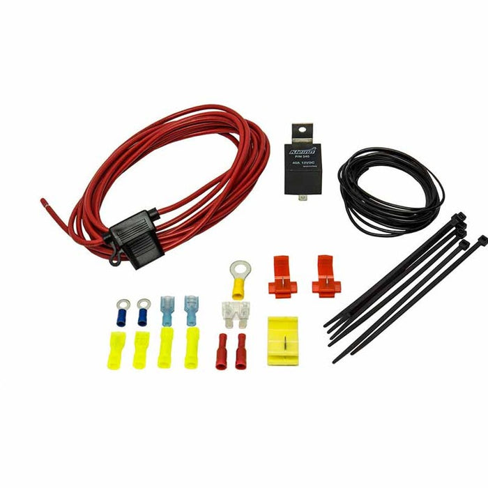 Kleinn - 6851 - 12 gauge compressor wiring kit, 40A relay, 13 ft with 30 amp ATC fuse holder