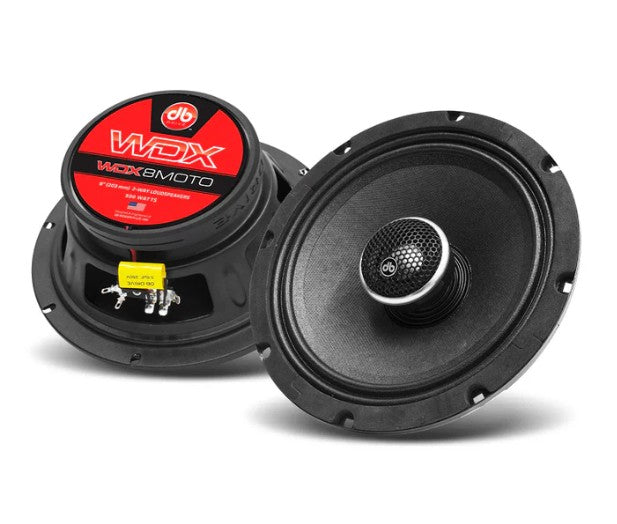DB Drive - WDX8MOTO - 8" COAXIAL MOTORCYCLE SPEAKERS