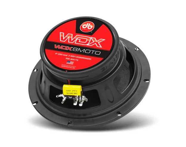 DB Drive - WDX8MOTO - 8" COAXIAL MOTORCYCLE SPEAKERS