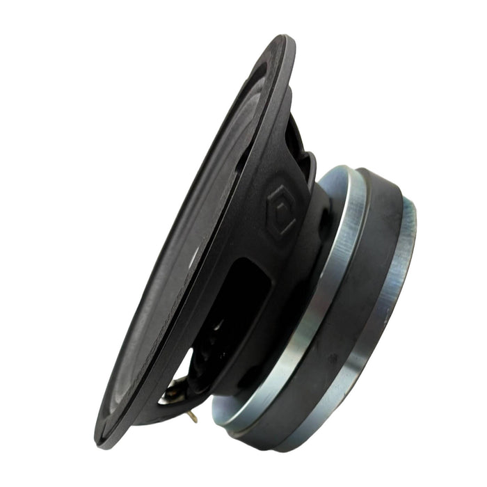 SoundQubed - HDS-MB6-4 - 6.5" midbass with dome cap WATER RESISTANT - 1.5" 4 ohm Voice Coil - 150w/300w
Frequency Response 80Hz - 6KHz