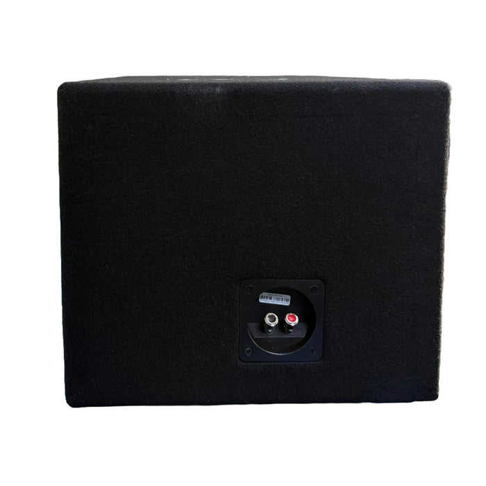 SoundQubed - HDB2-110LE-D2 - HDB2 Series Subwoofer Single 10" Loaded & Ported Enclosure Dual 2 ohm voice coil woofer 400w/800w