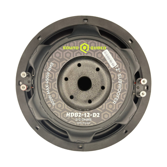 SoundQubed - HDB2-12D2 - HDB2 Series Subwoofer 12 Inch 2.5" DVC 400w/800w