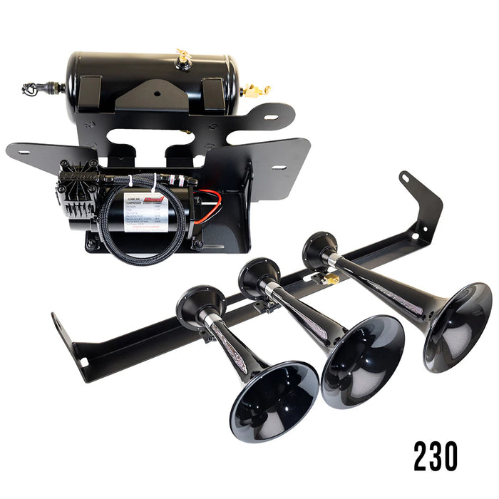 Kleinn - VELO15-230 - 2015-19 F-150  EXC. RAPTOR  Train Horn and Onboard Air System-230/6350RC