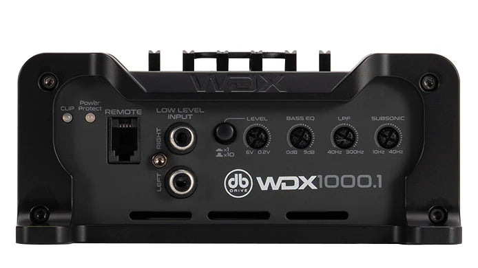 DB Drive - WDX1000.1 - 1000W CLASS D MONOBLOCK AMPLIFIER