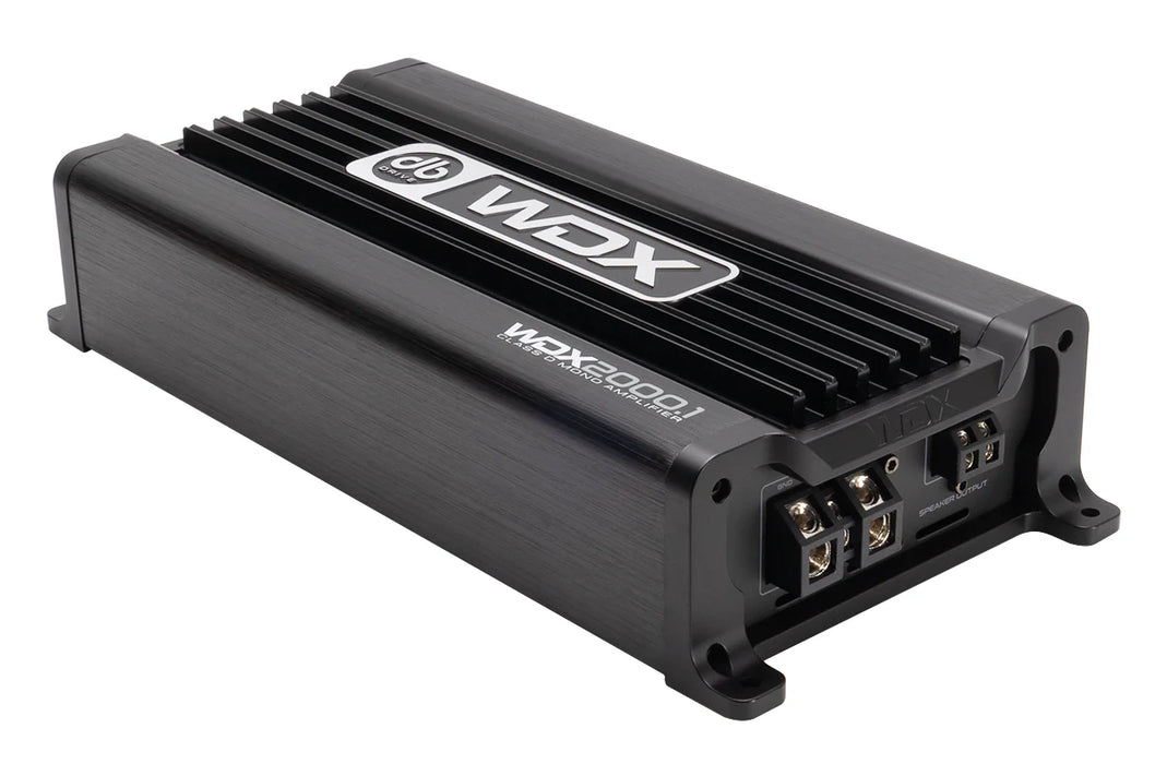 DB Drive - WDX2000.1 - 2000W CLASS D MONOBLOCK AMPLIFIER