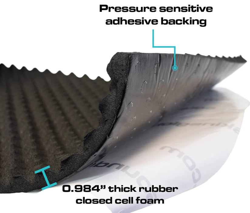 Soundskins  - SSK-WAVYPLUS - Wavy Plus Foam - 26.92 sq ft
