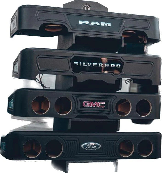 Tezla Audio TZRAMCREW651921 Custom Box featuring 4qty 6.5 inch 1.5K woofers, RAM CREW CAB 2019-2021