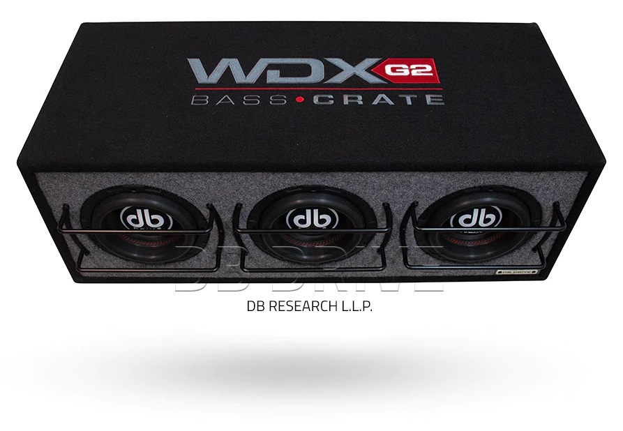 DB Drive - WDX6-3BC - 3 x 65" WDX SUBWOOFER BASS CRATE ENCLOSURE C19