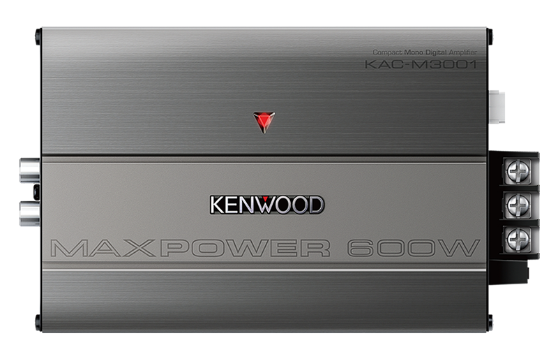 Kenwood - KAC-M3001 - Compact Mono Power Amplifier, Conformal Coated,  400W Max Power