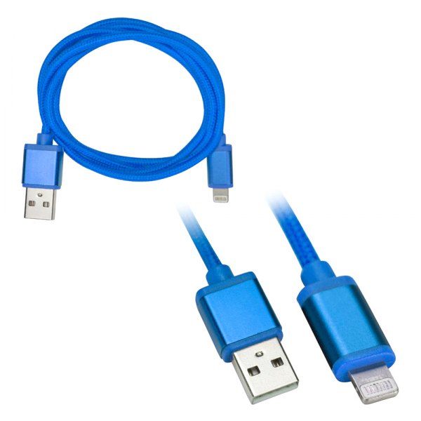 Axxess - AXLTG-BL - Replacement Lightning Cable - Blue - 3 feet