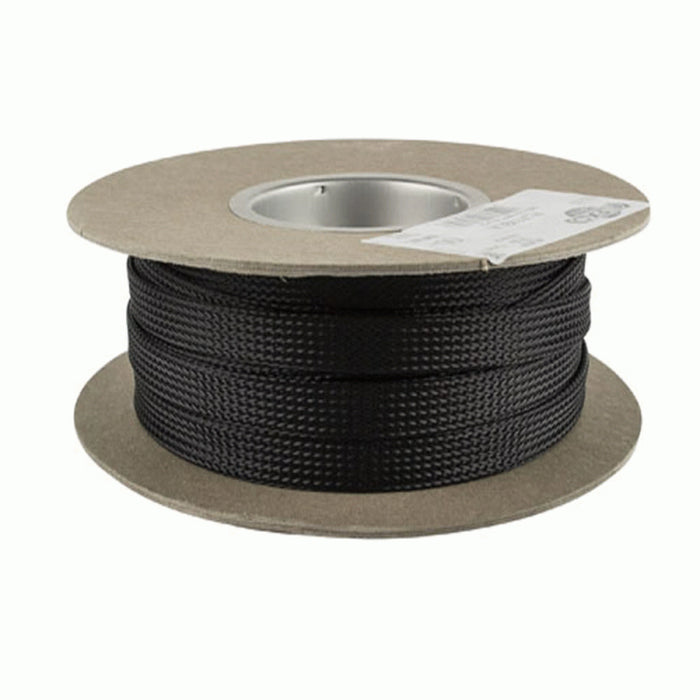 Install Bay - FLX18BLK - 1/8in Expandable Sleeving Black - 225 Feet