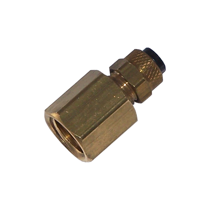 Kleinn - 51414F - 1/4 Inch F NPT straight compression fitting for 1/4 Inch O.D. air line tubing
