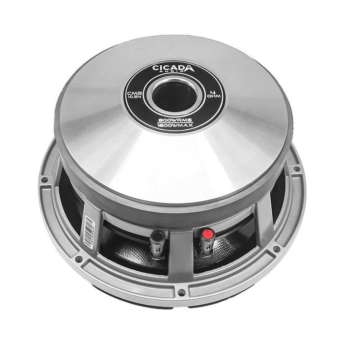Cicada Audio - CMB10.S4 - 10-Inch Pro MidBass - Carbon Matrix Cone - 4Ω