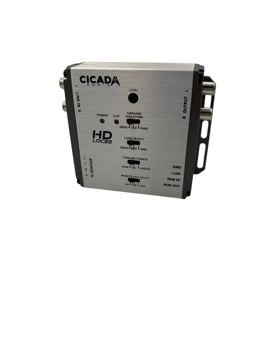 Cicada Audio - HDLOCMAX-2 - High Output 2 CH Line Output Converter