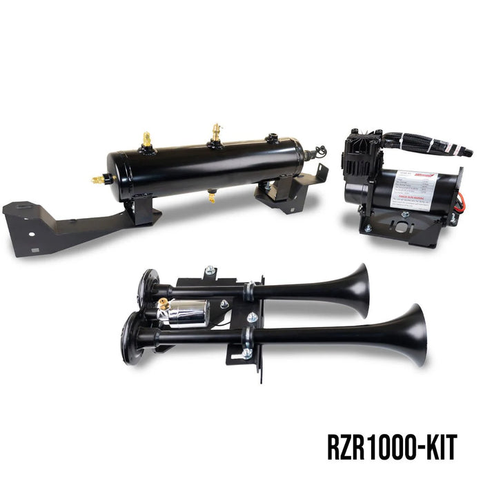 Kleinn - RZR1000-KIT - 2014-19 Polaris RZR 1000 Dual Air Horn and Onboard Air System - 102-1/6350RC