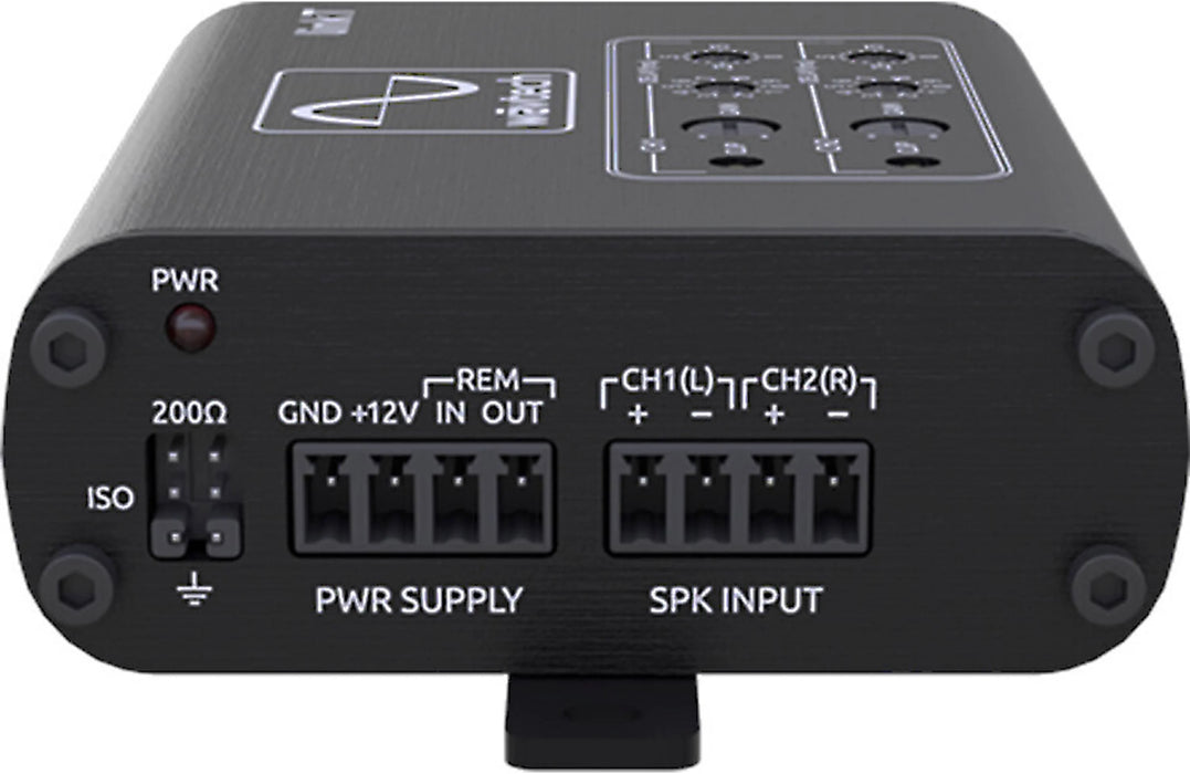 Wavtech - linkT - 2ch LOC / Line Driver + DSPÅ¸ 2CH Time Alignment Processor 2CH Line Output Converter Å¸ 2CH Line Driver Å¸ Differential Balanced Inputs Å¸ Low Impedance Outputs Å¸ Independent Variable Gains w/Clip LEDs Å¸ Auto Turn-On via DC-Offset or A
