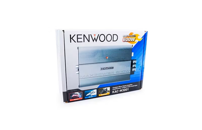 Kenwood - KAC-M3001 - Compact Mono Power Amplifier, Conformal Coated,  400W Max Power
