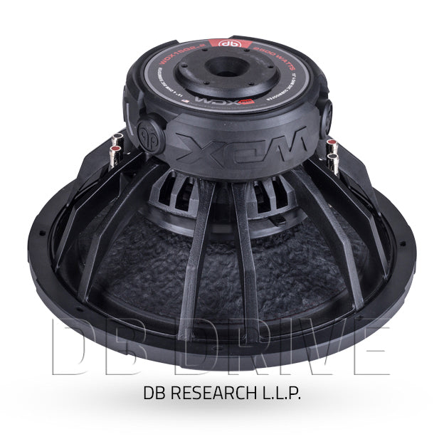 DB Drive - WDX15G2.2 - 15" WOOFER 2 OHM DVC 1250W NOMINAL / 2500W MAX