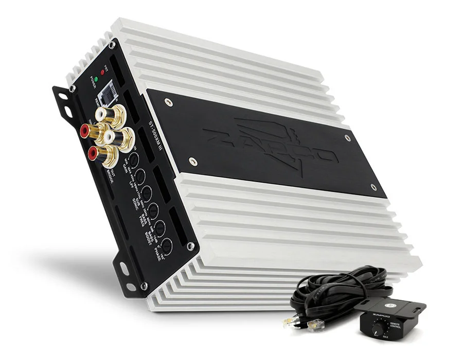 Zapco - ST-500XM III - Class D, Mono Power 1Ω: 1 x 400W, 2Ω: 1 x 300W