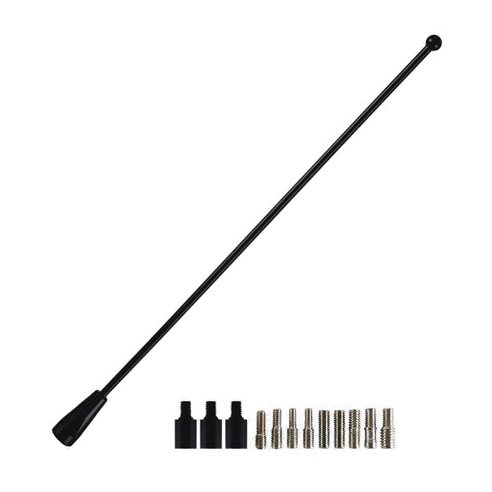 Metra - 44-SHSH - Black Steel Replacement Mast - 8 Inch