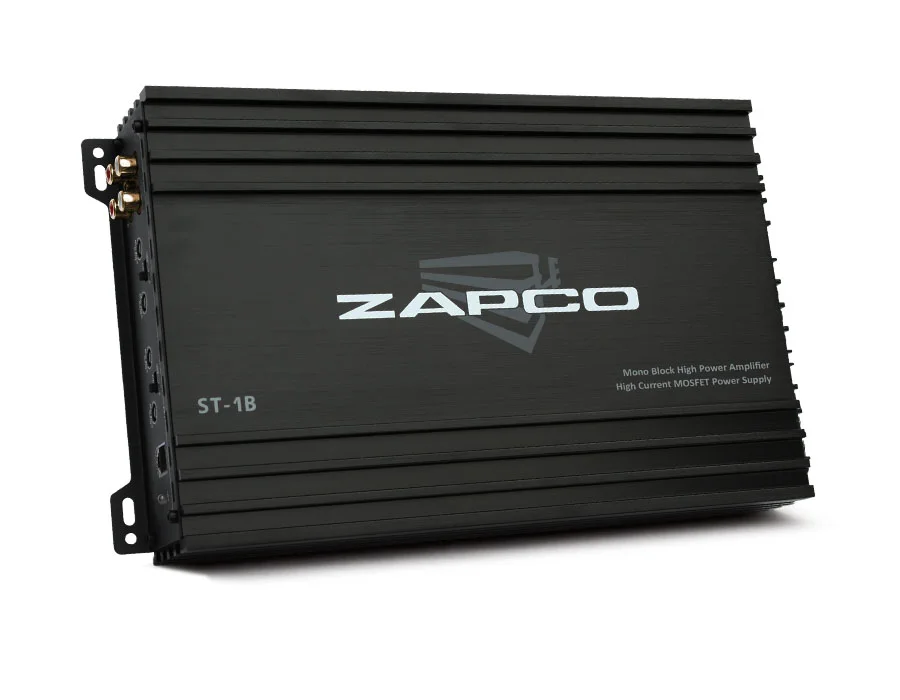Zapco - ST-1B - Class AB, Mono Power 2Ω: 1 x 300W, 4Ω: 1 x 200W