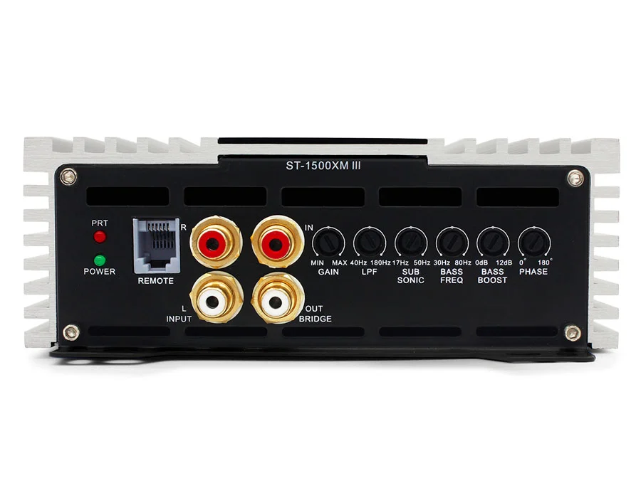 Zapco - ST-1500XM III - Class D, Mono Power 1Ω: 1 x 1600W, 2Ω: 1 x 1150W