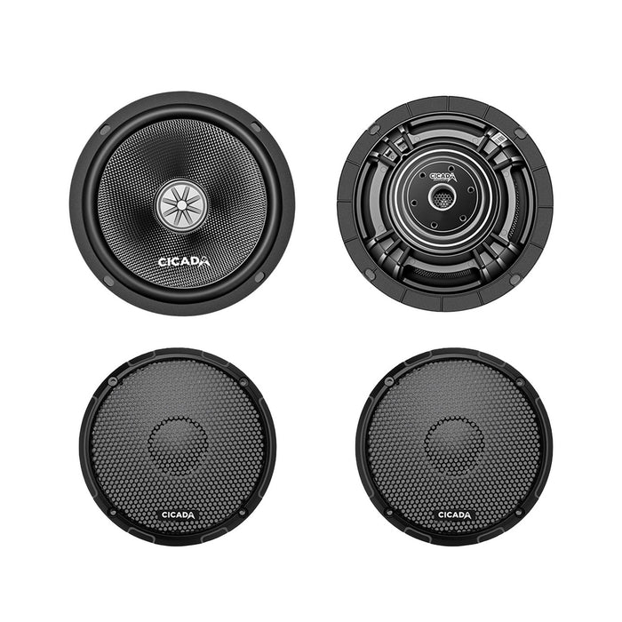 Cicada Audio - CXXM65.4 - 6.5" Mid Woofer, Kevlar Cone, 4Ω