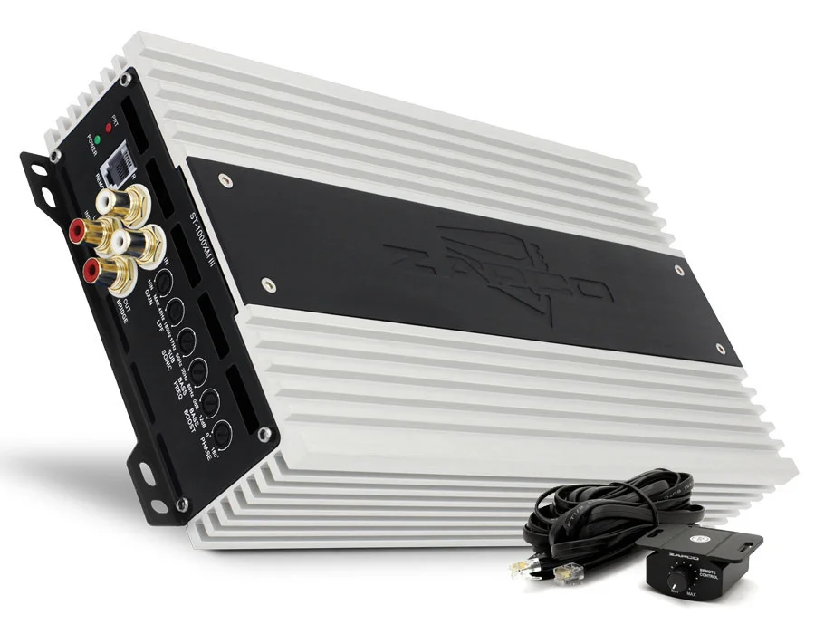 Zapco - ST-1000XM III - Class D, Mono Power 1Ω: 1 x 1000W, 2Ω: 1 x 700W