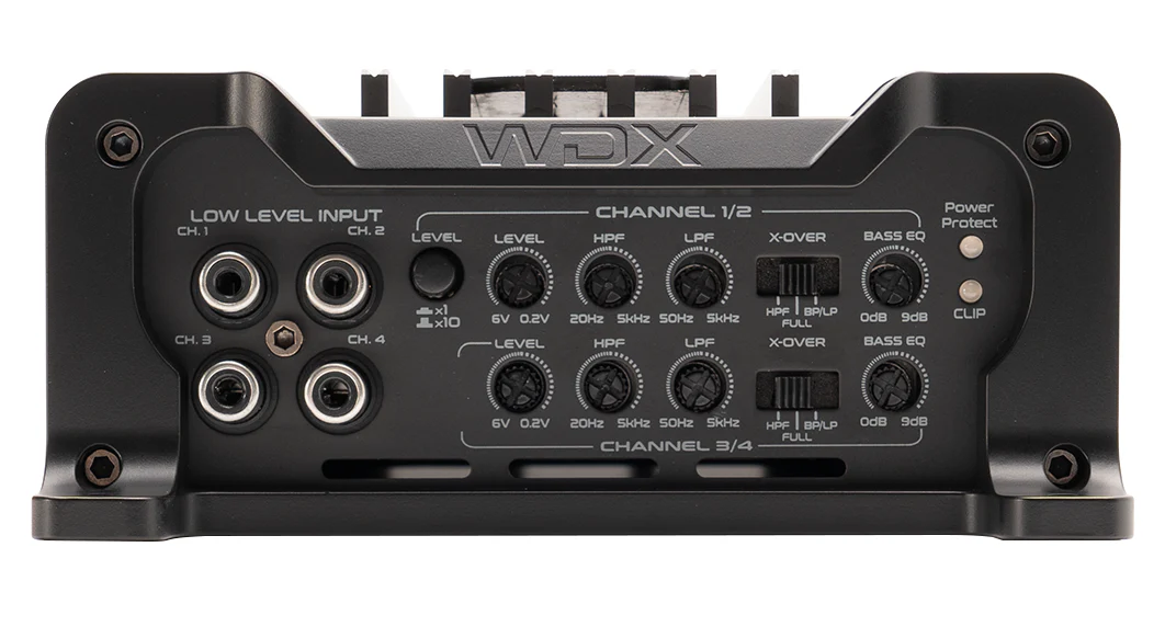 DB Drive - WDX100.4 - 100W 4 CHANNEL CLASS D STEREO AMPLIFIER