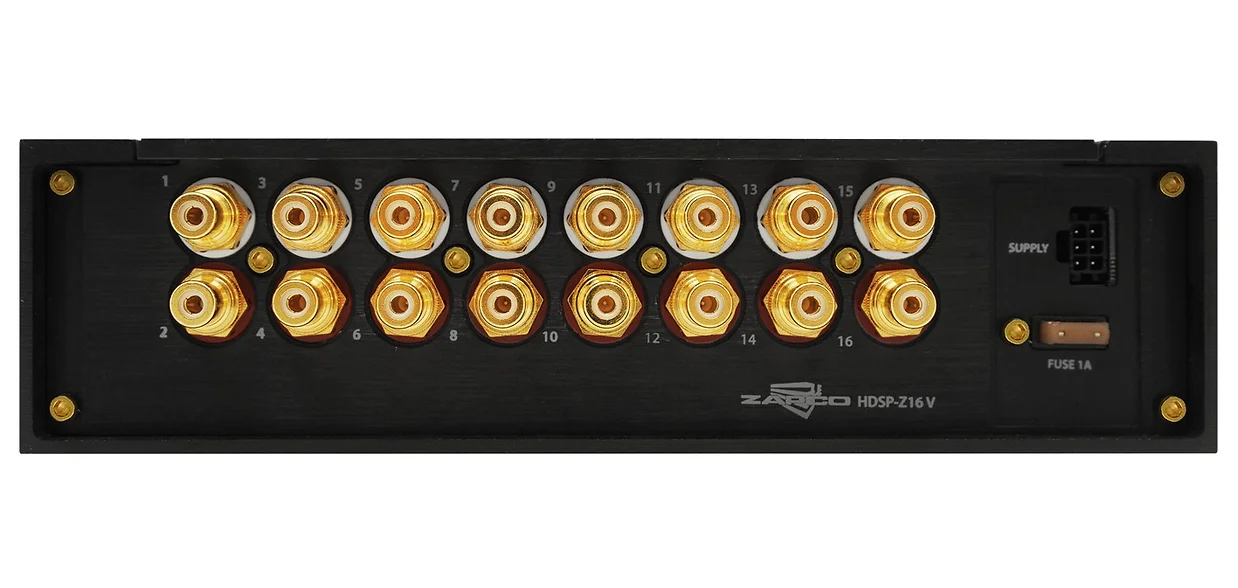 Zapco - HDSP-Z16 V AD-16G - DSP, 16-Ch, HD Player 9038PRO DAC