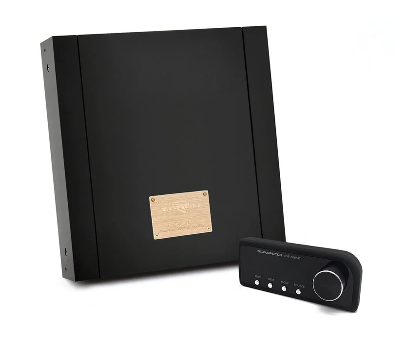 Zapco - ADSP-Z8 IV-6AT - 8-Ch. DSP/6-Ch. Amp. + 2 RCA Out Power 2Ω: 6 x 120W, 4Ω: 6 x 80W