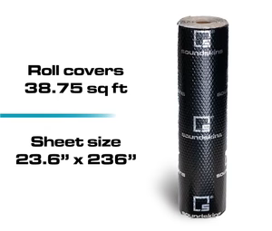Soundskins  - SSK-CLASSICBLACK - Classic Bulk Kit (Black Foil) BY MASTER ONLY - 38.75 sq ft