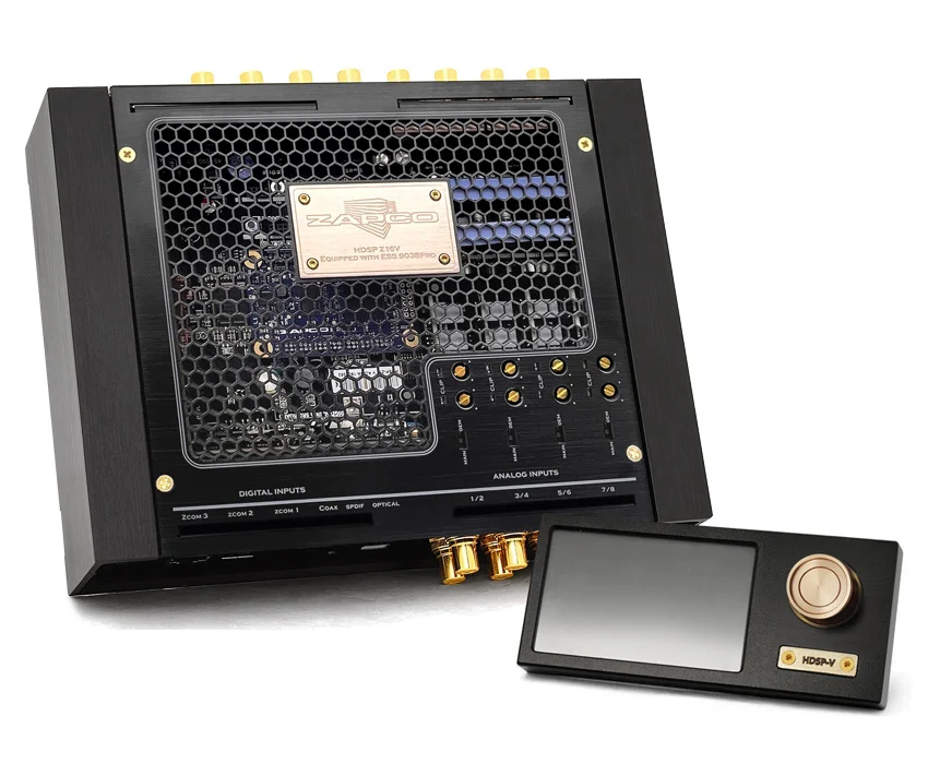 Zapco - HDSP-Z16 V 9038 ALC - Aluminum cover for better ventilation with 9038PRO DAC