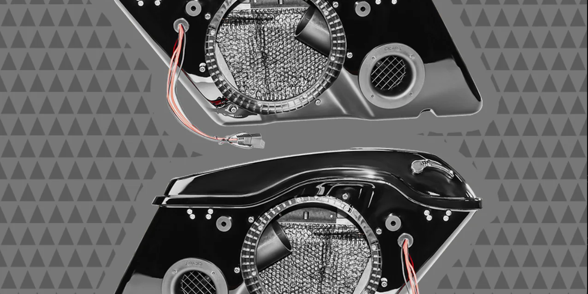 Cicada Audio - 14HDBAG10LID8 - H-D® 2014 thru 2023 Saddlebag