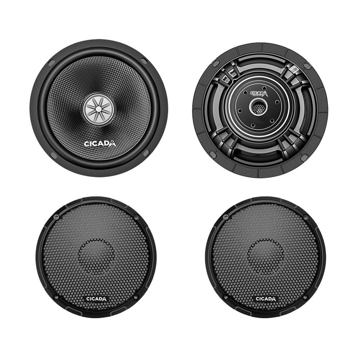 Cicada Audio - CXXM8.2 - 8" Mid Woofer, Kevlar Cone, 2Ω