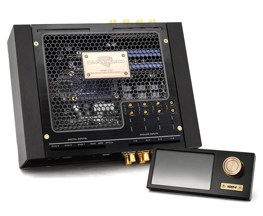 Zapco - HDSP-Z16 V AD-8GA - DSP, 8-Ch, HD Player 9038PRO DAC + AK5578 ADC