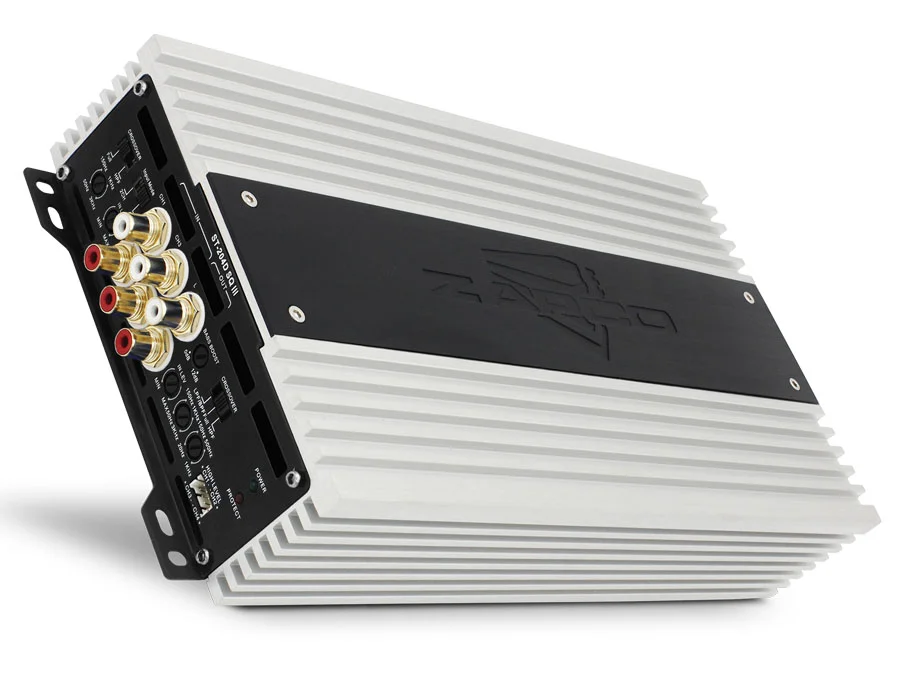 Zapco - ST-204D SQ III - Class D, 4-Ch, SQ Power 2Ω: 4 x 290W, 4Ω: 4 x 200W
