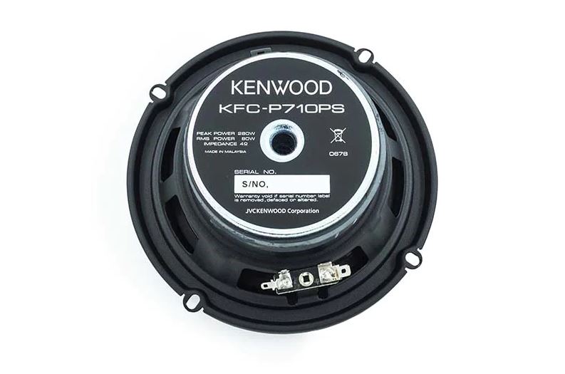 Kenwood - KFC-P710PS - 6-1/2" mid-woofer and 1" Swivel Tweeter - Component Speaker System