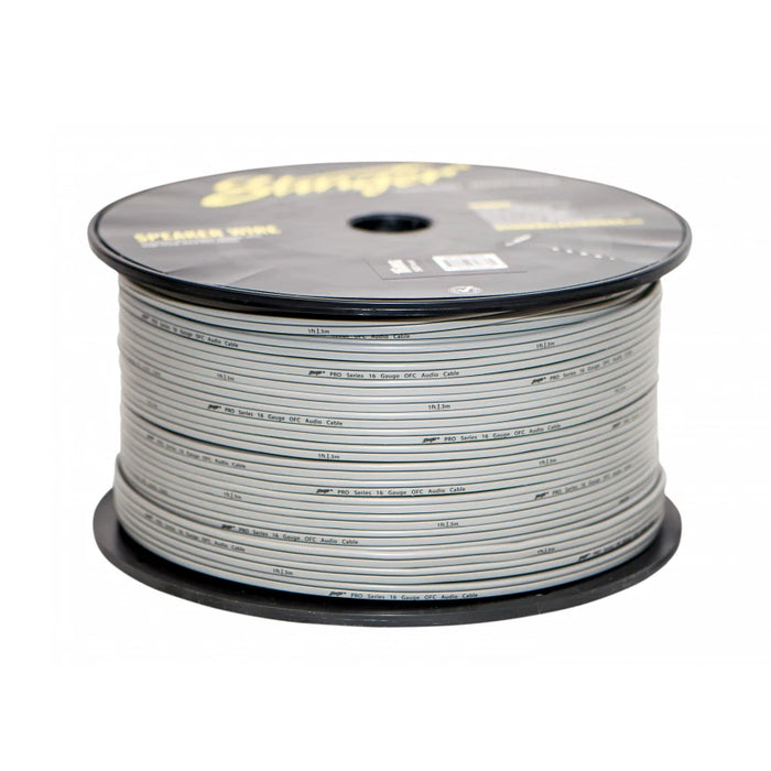 Stinger - SPW516WH - 16GA WHITE SPEAKER WIRE 500FT