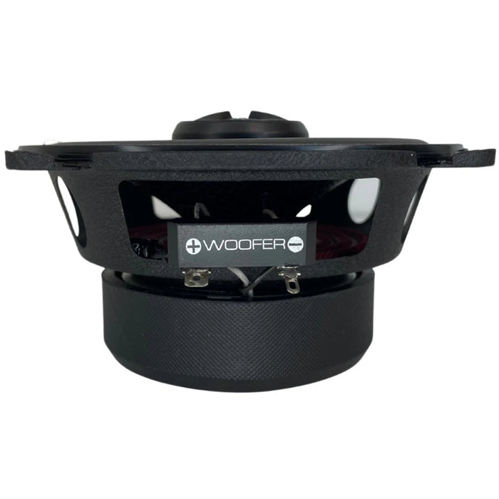 SoundQubed - HDX-CX525 - 2-way 5.25" coaxial speaker - Carbon Fiber - 4 ohm 60w/180w - with grills