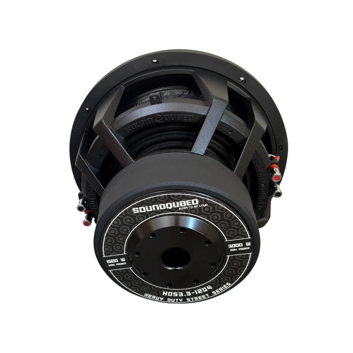 SoundQubed - HDS3.3-12D4 - HDS3.3 Series Subwoofer 12 Inch 3" DVC 1500w/3000w